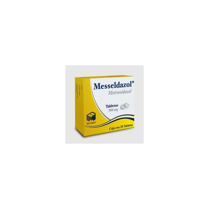 Metronidazol Tableta Cada Tableta contiene: Metronidazol 500 mg Envase con 30 Tabletas. BIOMEP