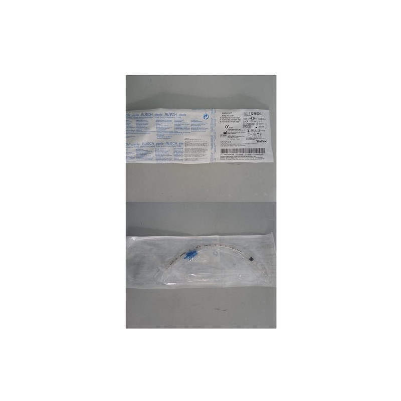 Tubo endotraqueal con globo de 4.0 mm D.I. 4 mm (16FR). RUSCH RUSH