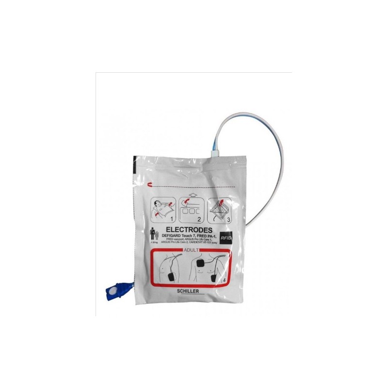 Electrodo parche desechable adulto 0-21-0040 para desfibrilador fred pa -1 ZOLL