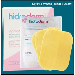 Apositos, Hidrocoloide para el Tratamiento de Heridas Esteril Tamaño DE 15 A 21 CM X 15  A 21 CM HIPODREM